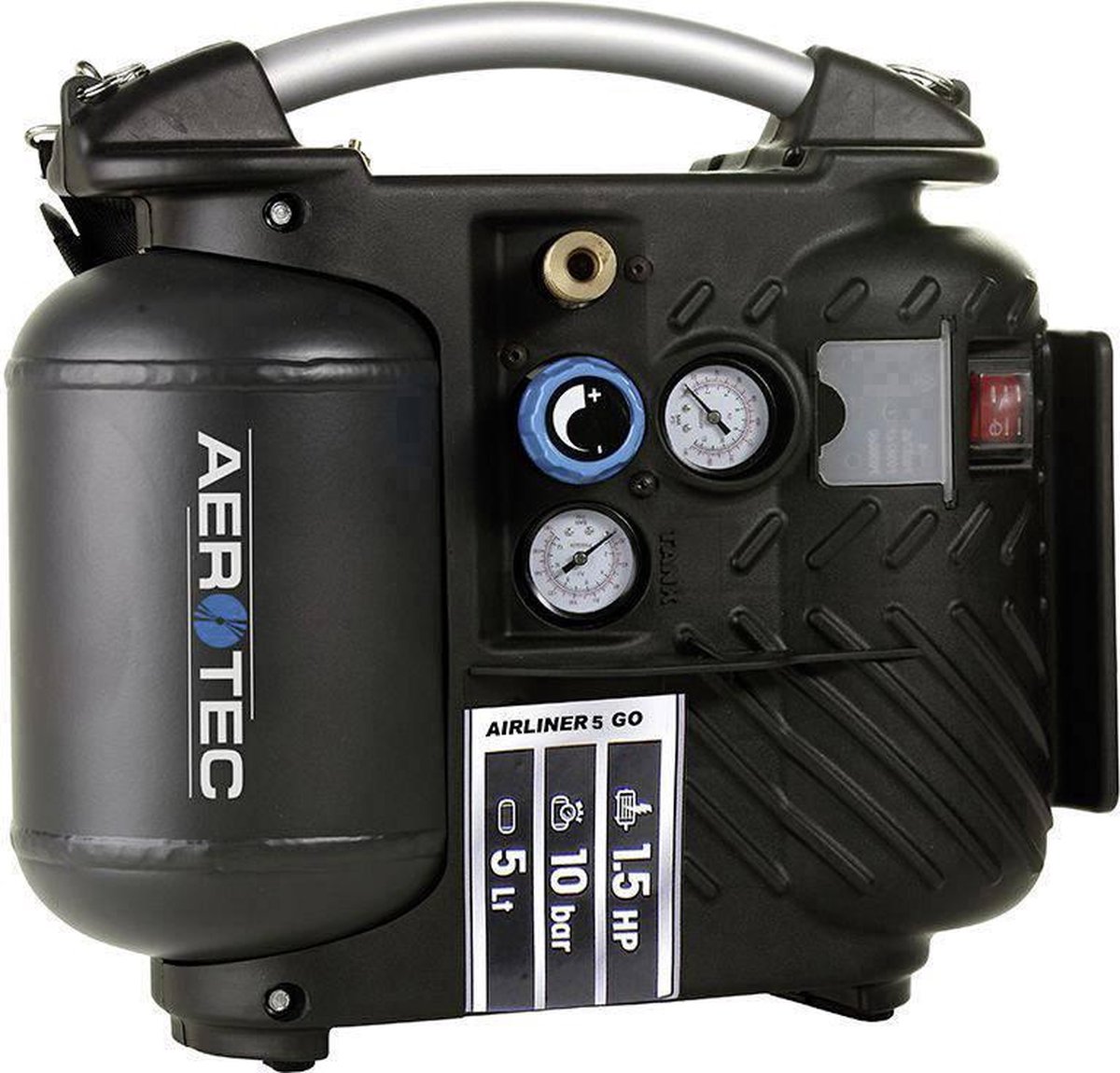 Aerotec Airliner 5 Go Pneumatische compressor 5 l 10 bar