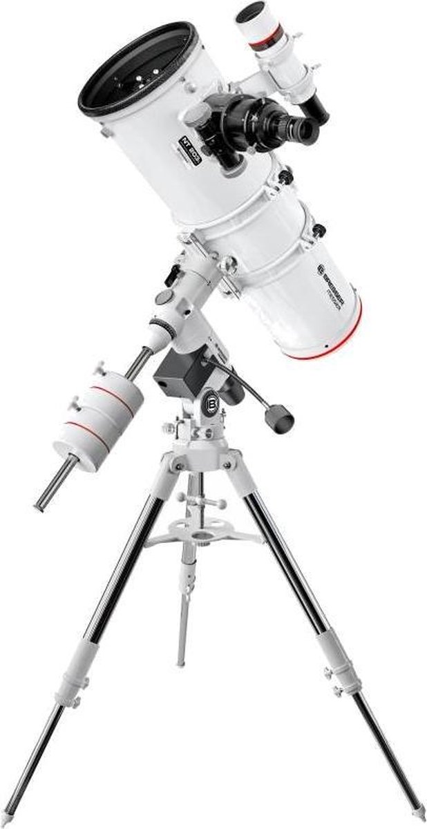 Bresser Optik Messier NT-203s/800 EXOS-2/EQ5 Spiegeltelescoop Equatoriaal Newton Vergroting 20 tot 400 x