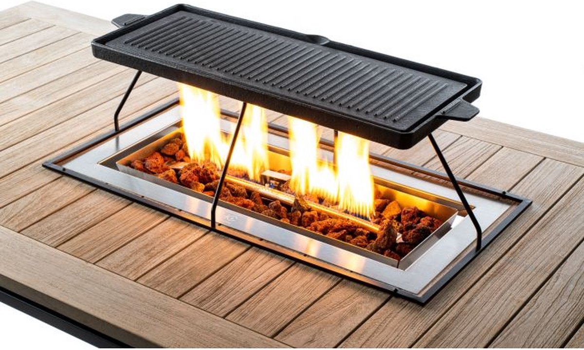 Happy C. Grillplaat Rechthoek
