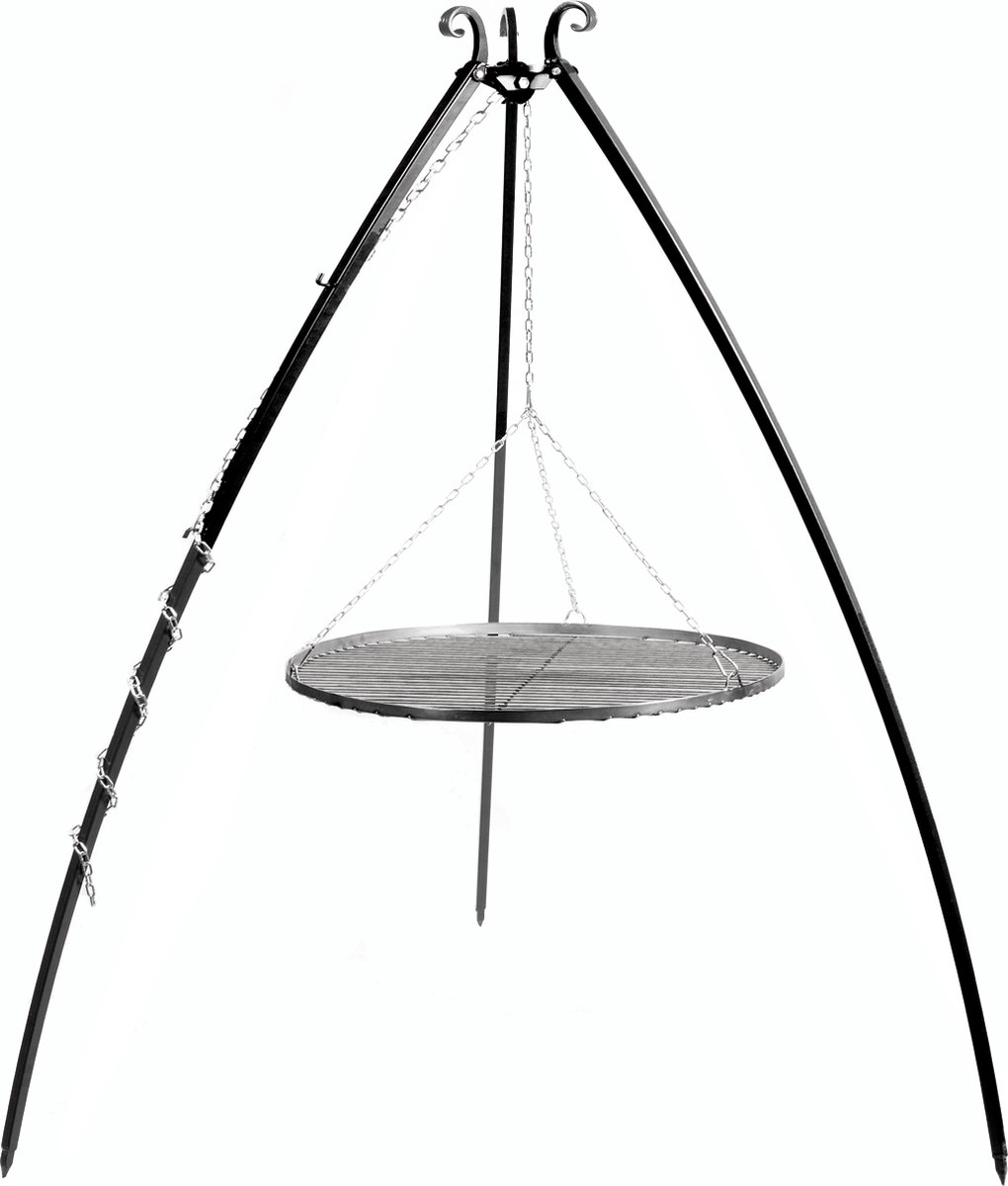 CookKing Driepoot 200 cm met Grillrooster-80