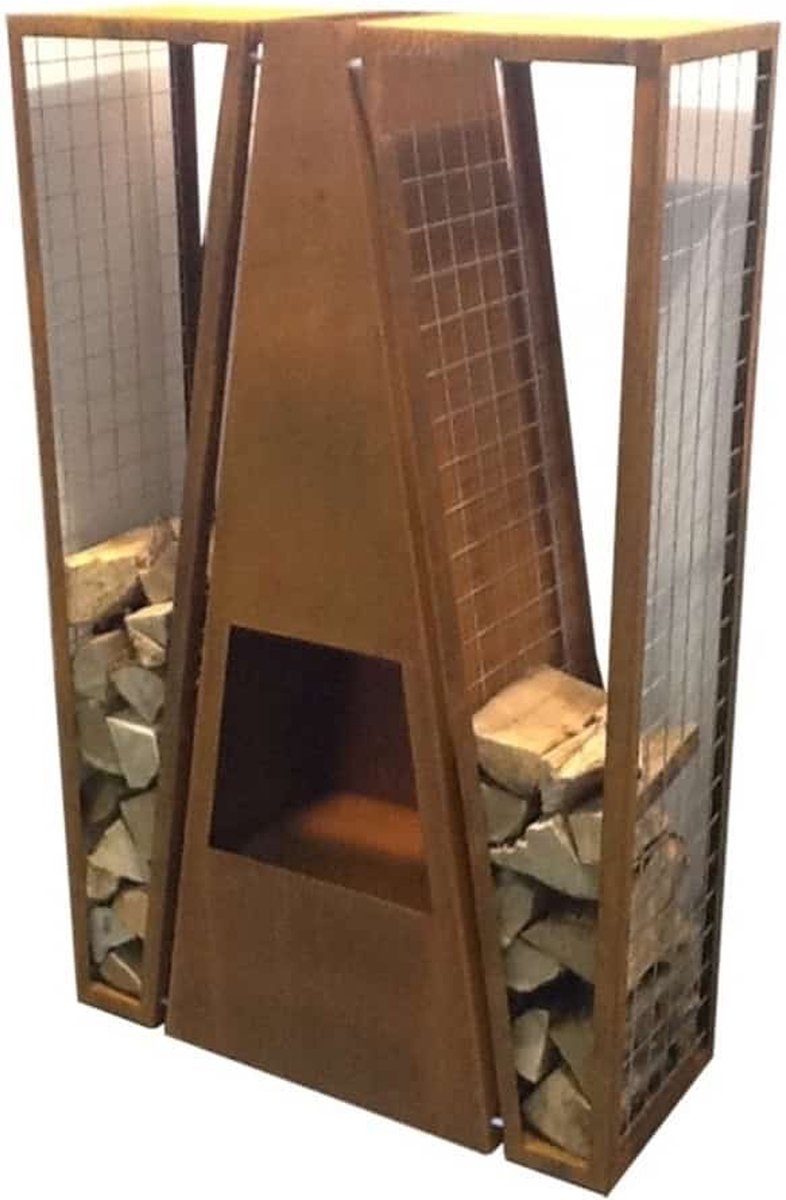 GardenMaxX Maroa Corten Tuinhaard