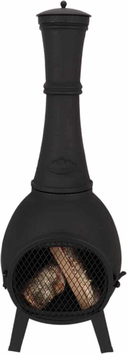 Esschert Gietijzeren Terraskachel (met deur)