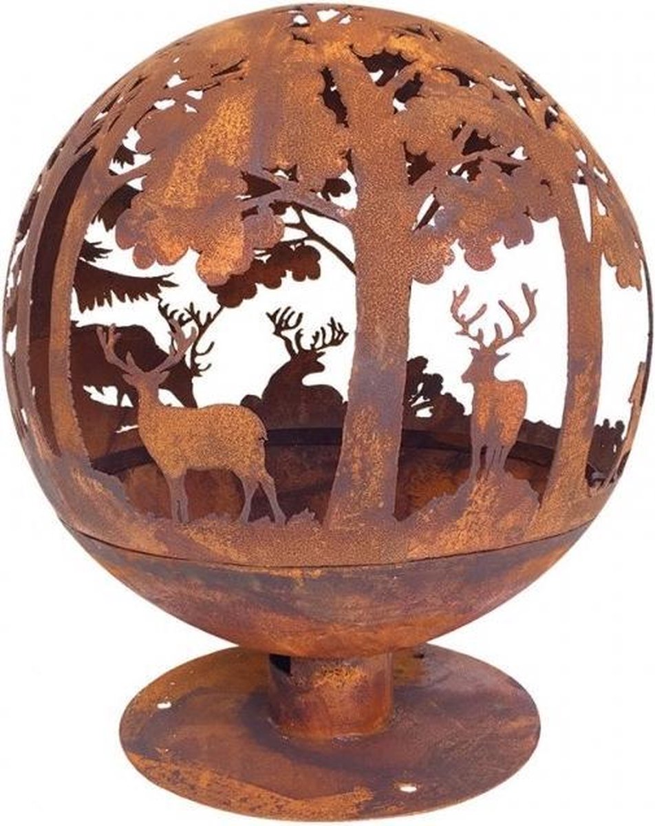 Esschert Vuurbal Laser Cut Roest 58 cm