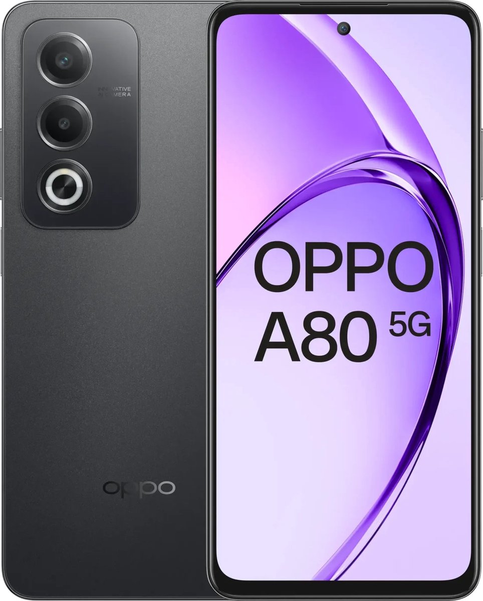 Oppo A80 5g - 256 Gb Zwart