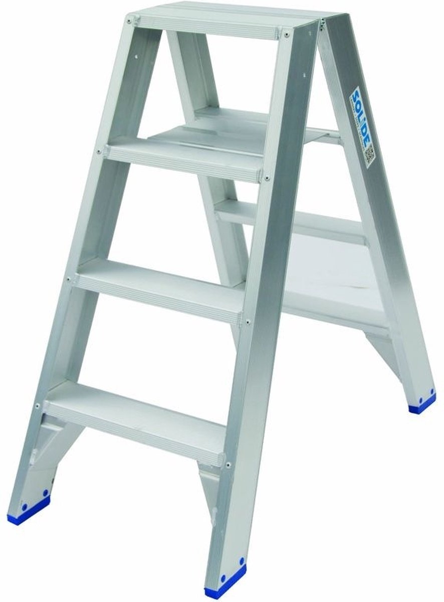 Solide Professionele Dubbele Trap 2x4 Treden Solide - DT04