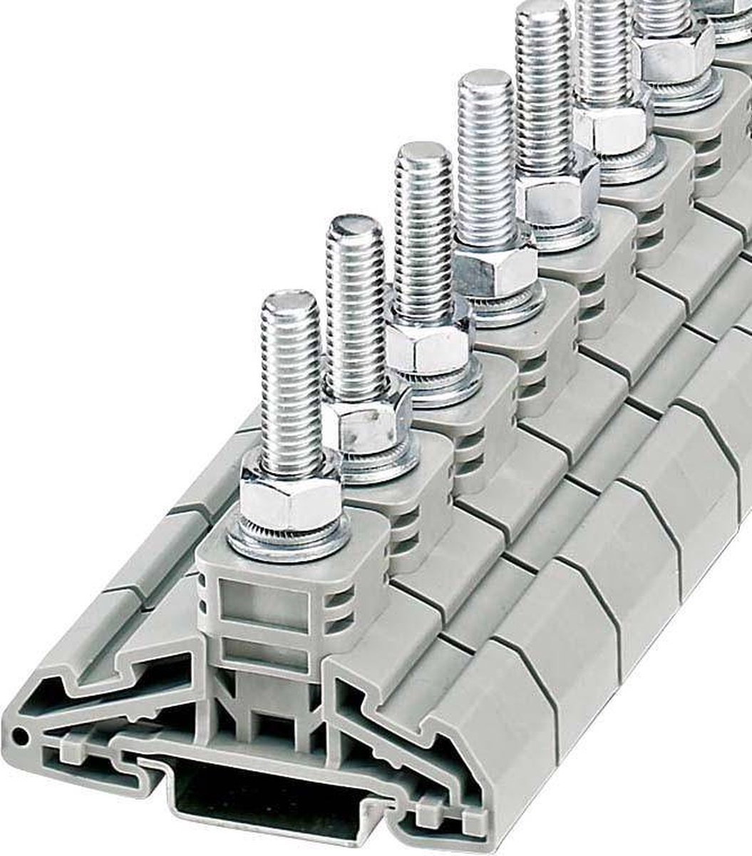 Phoenix Contact HV M8/1 3049301 Verbinder voor hoge stroomsterkten Aantal polen: 1 2.5 mm² 50 mm² Grijs 25 stuk(s)