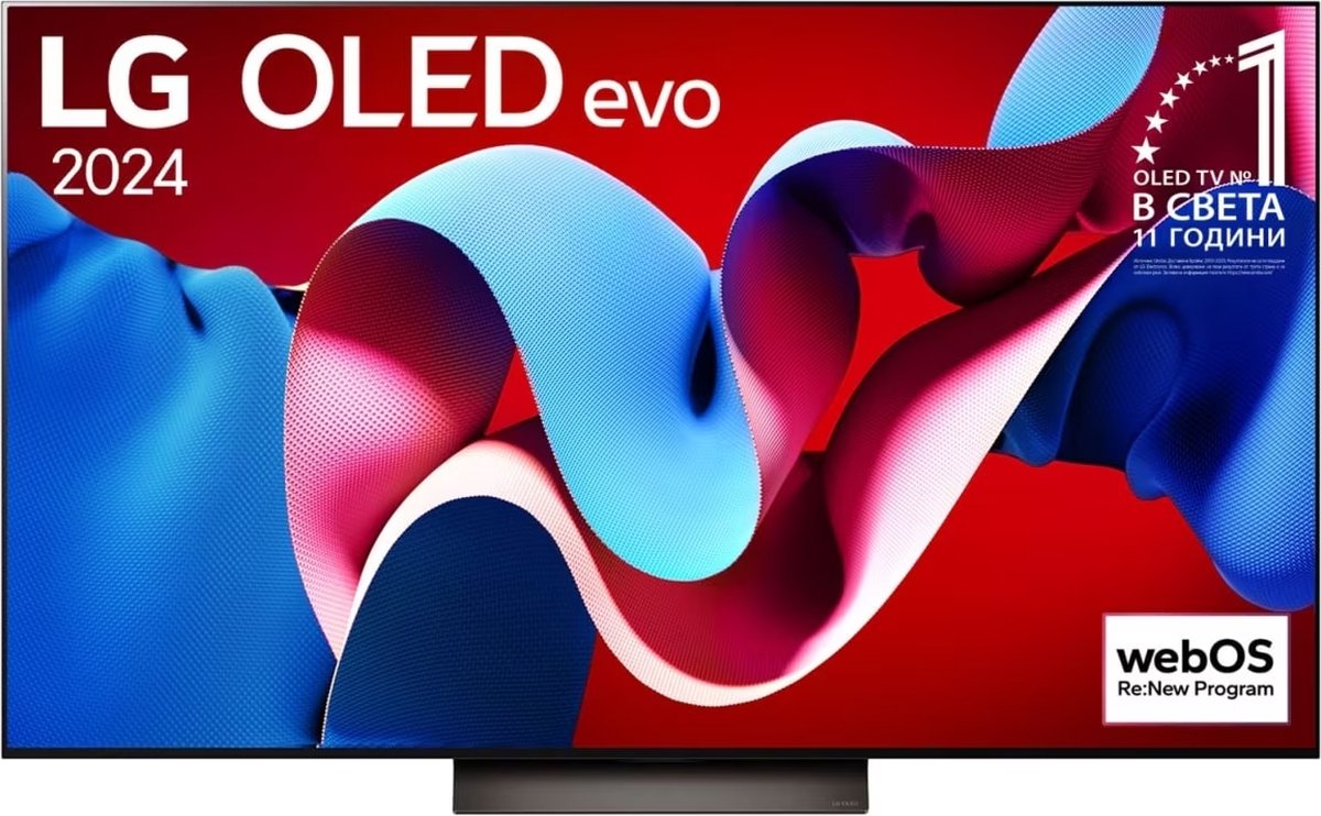 LG OLED65C41LA tv 165,1 cm (65") 4K Ultra HD Smart TV Wifi Zwart