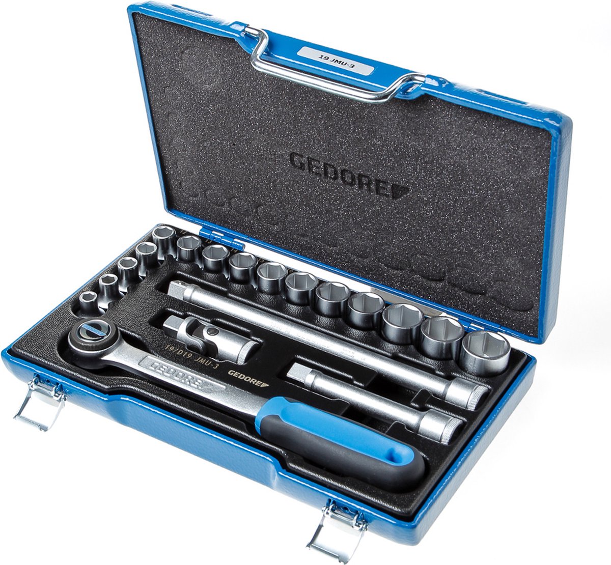 Gedore Dopsleutelset 1/2" 19-dlg. - 2682842