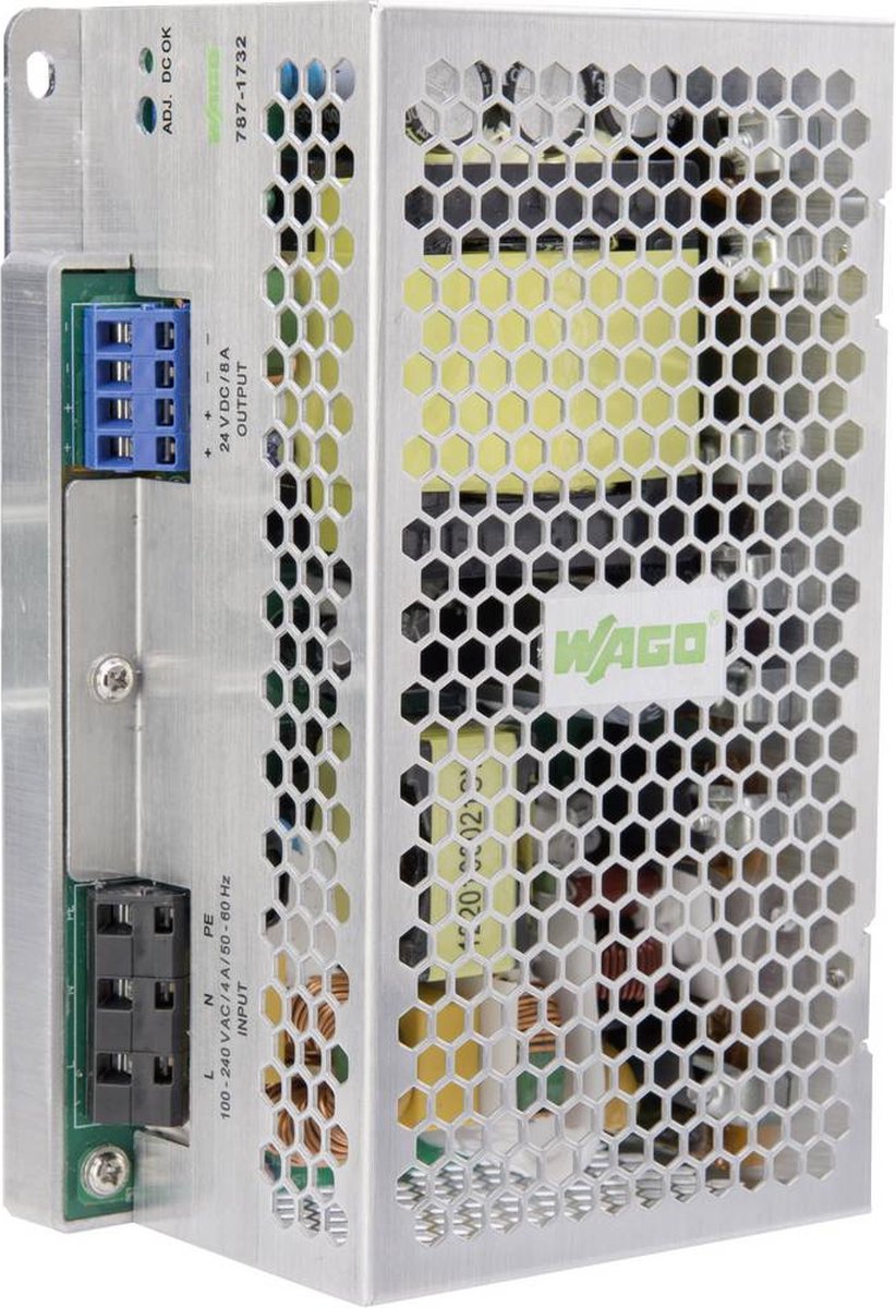 WAGO 787-1722 DIN-rail netvoeding 24 V 5 A 120 W Aantal uitgangen: 1 x Inhoud: 1 stuk(s)