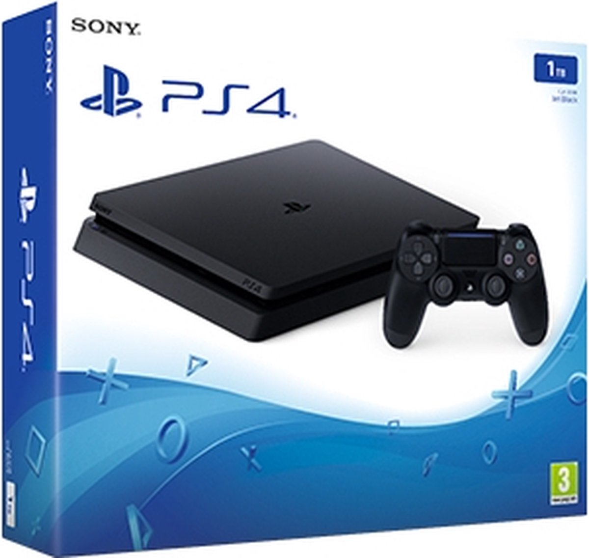 PlayStation 4 Slim (Black) 1TB