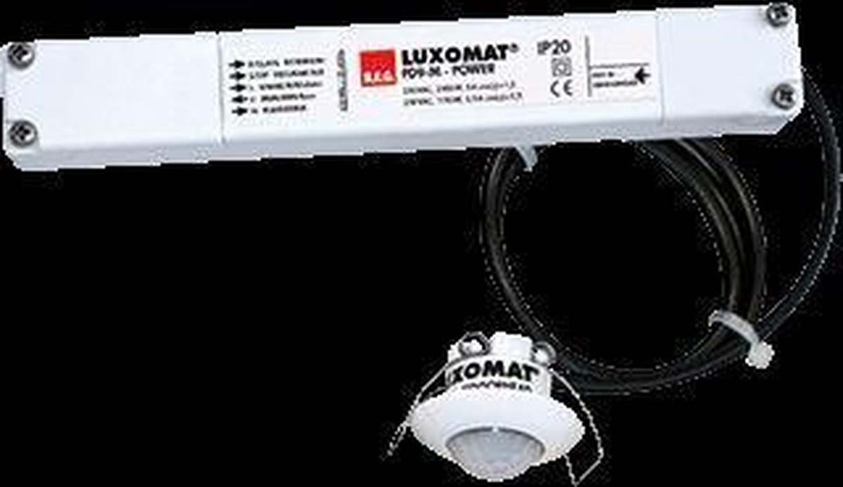 B.E.G. Brück 92900 PIR-bewegingsmelder Plafond, Inbouw (in muur of meubel) 360 ° Wit IP20