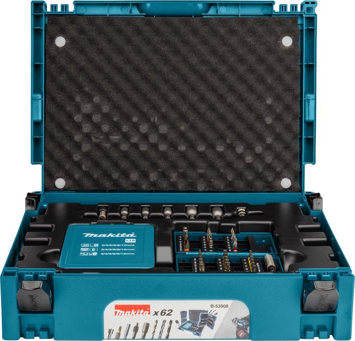 Makita Accessoires B-53908 Accessoireset in Mbox | 62-delig in Mbox 1 - B-53908