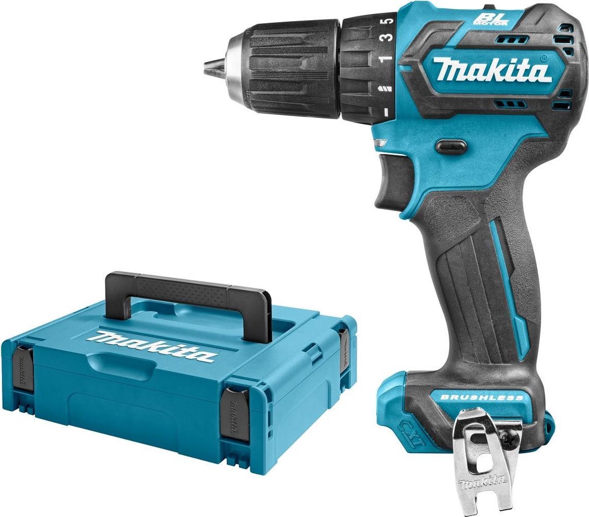 Makita DF332DZJ 10,8 V Boor-/schroefmachine | Zonder accu's en lader, in Mbox - DF332DZJ