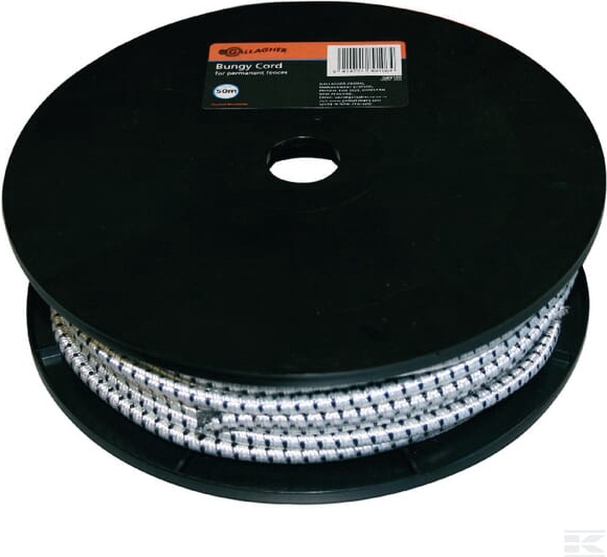 Gallagher Elastisch cord wit 50m/rol - 891064 891064