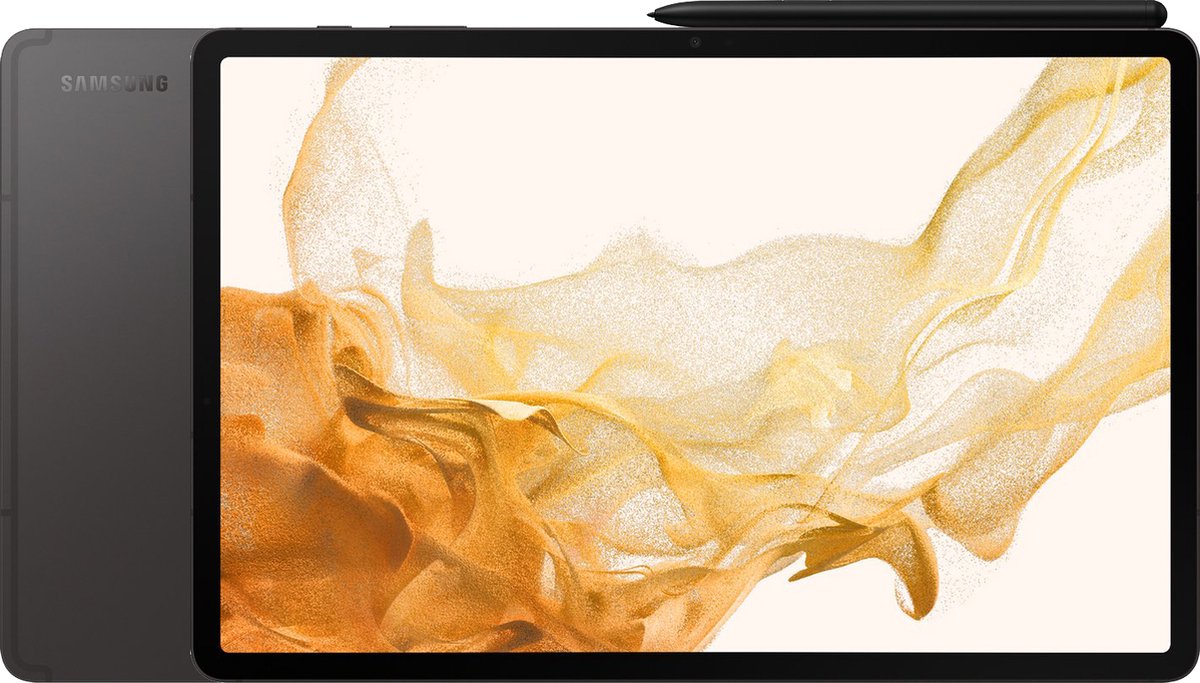 Samsung Galaxy Tab S8+ 5G SM-X806B Qualcomm Snapdragon LTE 128 GB 31,5 cm (12.4") 8 GB Wi-Fi 6 (802.11ax) Android 12 Grafiet