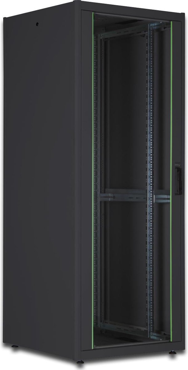 Digitus DN-19 42U-8/8-D-B 19inch-patchkast (b x h x d) 800 x 2053 x 800 mm 42 HE Zwart (RAL 9005)