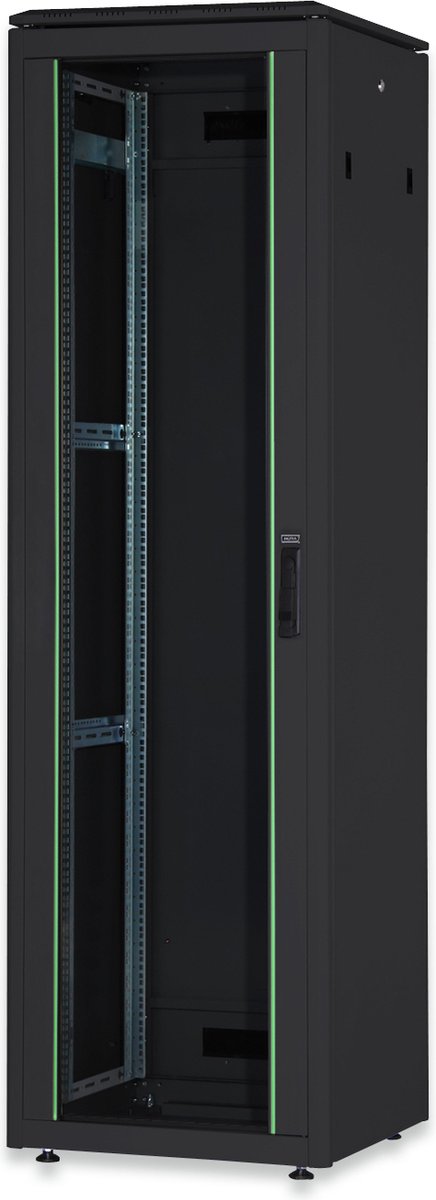 Digitus DN-19 26U-6/8-B-1 19inch-patchkast (b x h x d) 600 x 1342 x 800 mm 26 HE Zwart (RAL 9005)