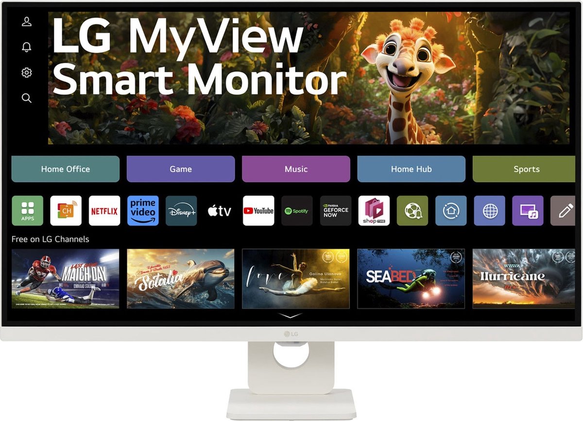 LG Myview Smart Monitor 32sr73u-w - 31.5 Inch 3840 X 2160 (ultra Hd) Va-paneel