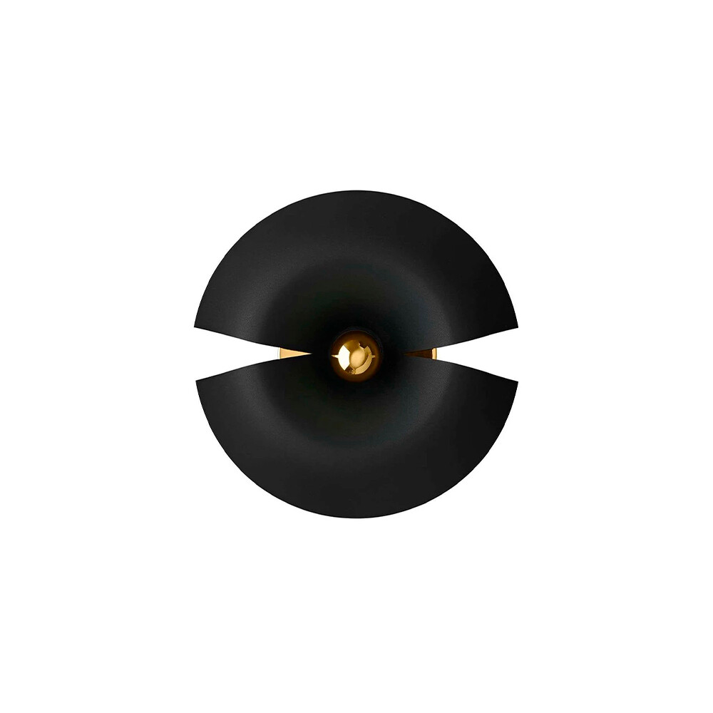 AYTM Cycnus Wandlamp 30 Zwart/goud