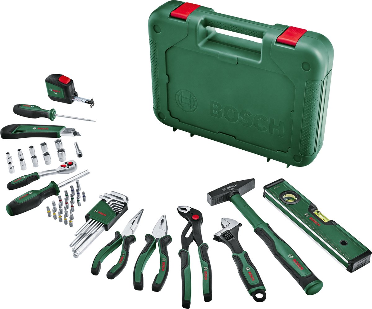 Bosch Groen Handgereedschapset Advanced | 52-delig - 1600A02BY7