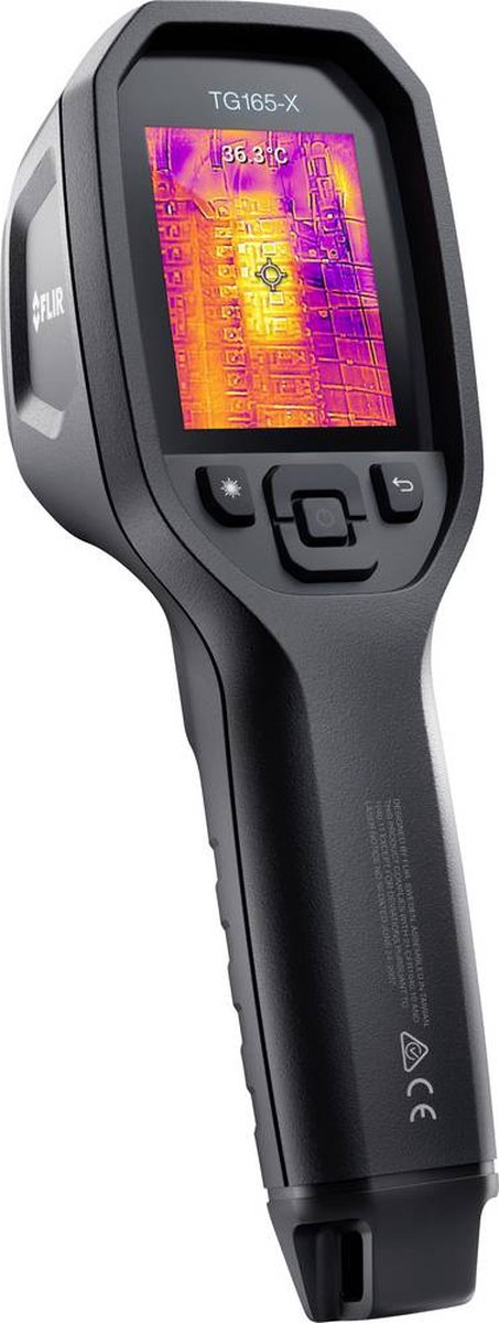 FLIR TG165-X MSX Warmtebeeldcamera -25 tot +300 °C 80 x 60 Pixel 8.7 Hz MSX, Geïntegreerde LED-lamp, Geïntegreerde digitale camera