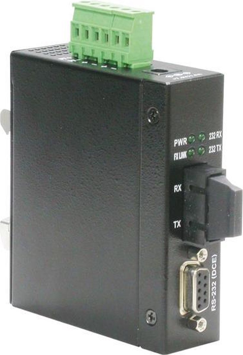ROLINE industriële converter RS232 - multimode glasvezel, SC