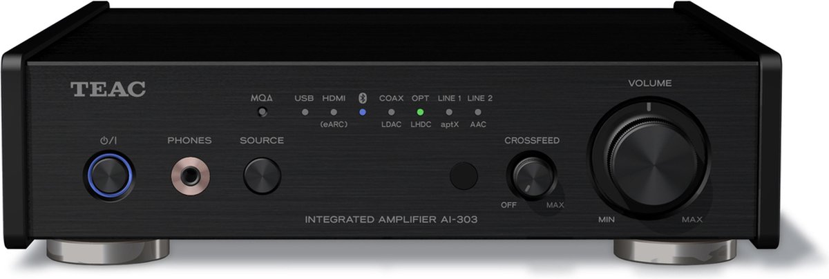 TEAC: AI-303 Geïntegreerde versterker - zwart