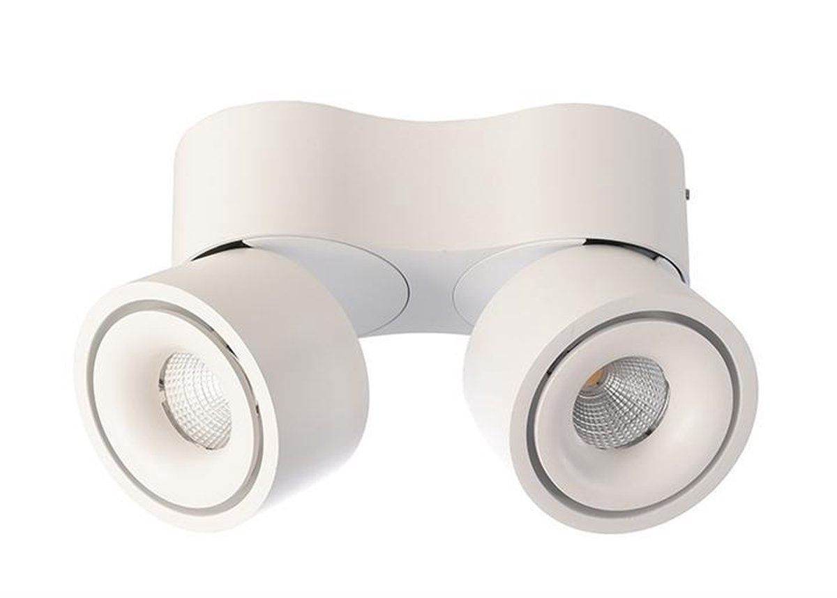 Deko Light Uni II Mini Plafondopbouwarmatuur LED LED vast ingebouwd 15 W Energielabel: G (A - G) Warmwit Signaalwit (RAL 9003)
