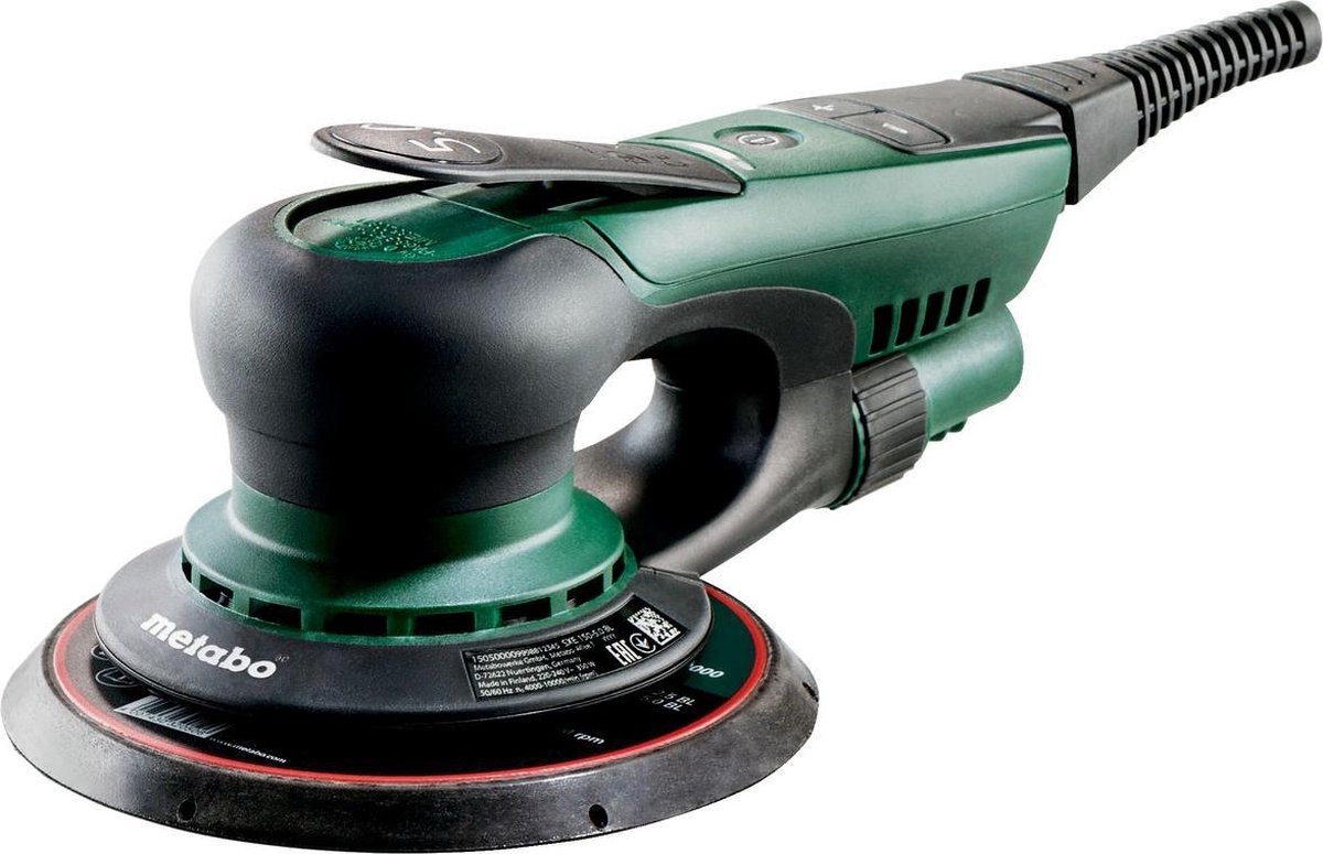 Metabo SXE 150-5.0 BL Excenterschuurmachine | 350 W | 150 mm | 4000 - 10000 /min - 615050000