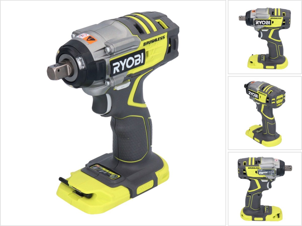 Ryobi R18IW7-0 | Koolborstelloze Slagmoersleutel | ONE+ 18V - 5133004220