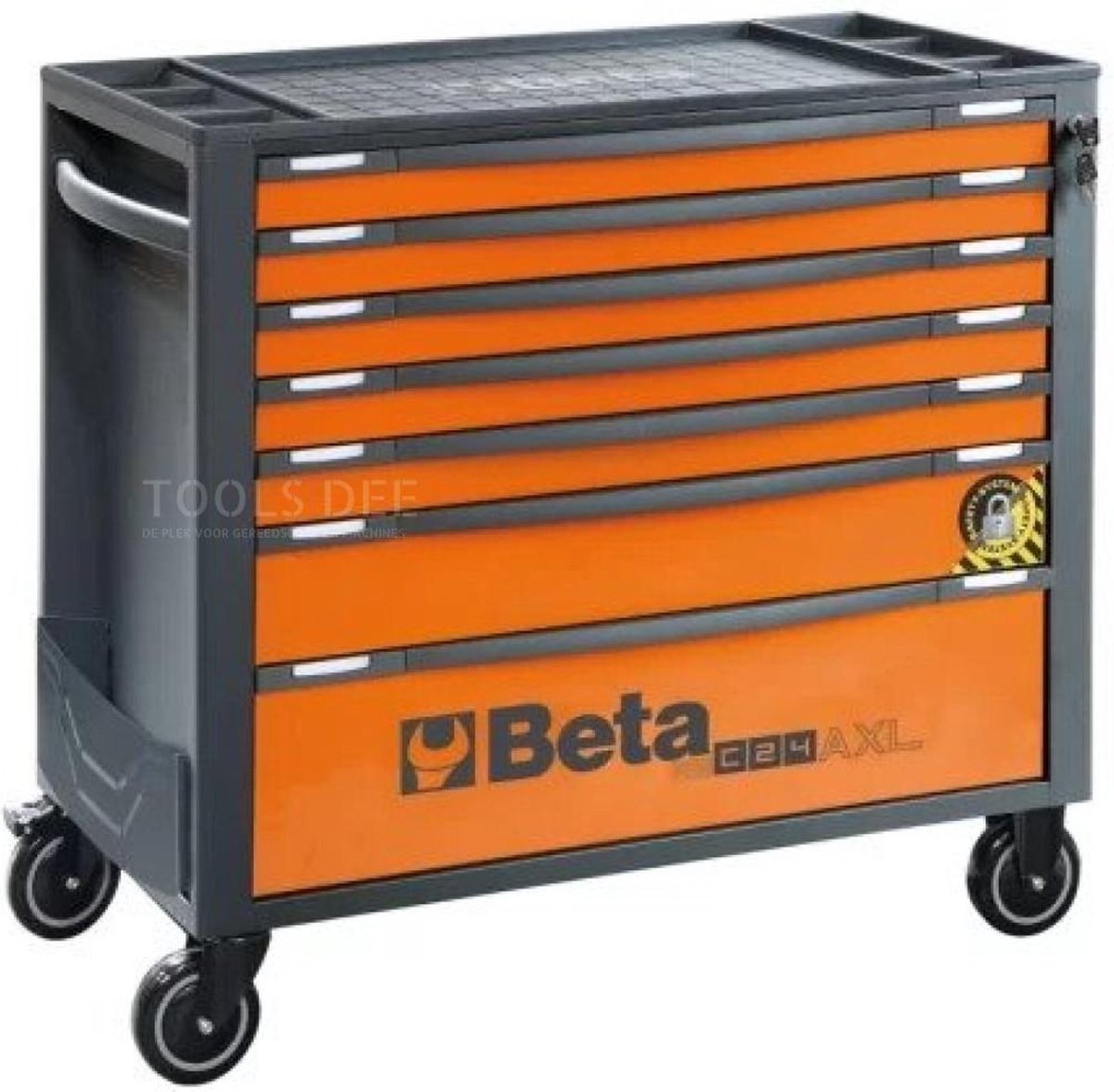 Beta RSC24AXL/7-R Gereedschapswagen met 7 laden | met anti-omvalsysteem | breed model - 024004273 024004273
