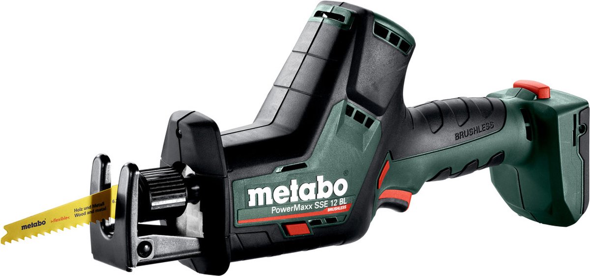 Metabo POWERMAXX SSE 12 BL (602322840) ACCU-RECIPROZAAG - 602322840