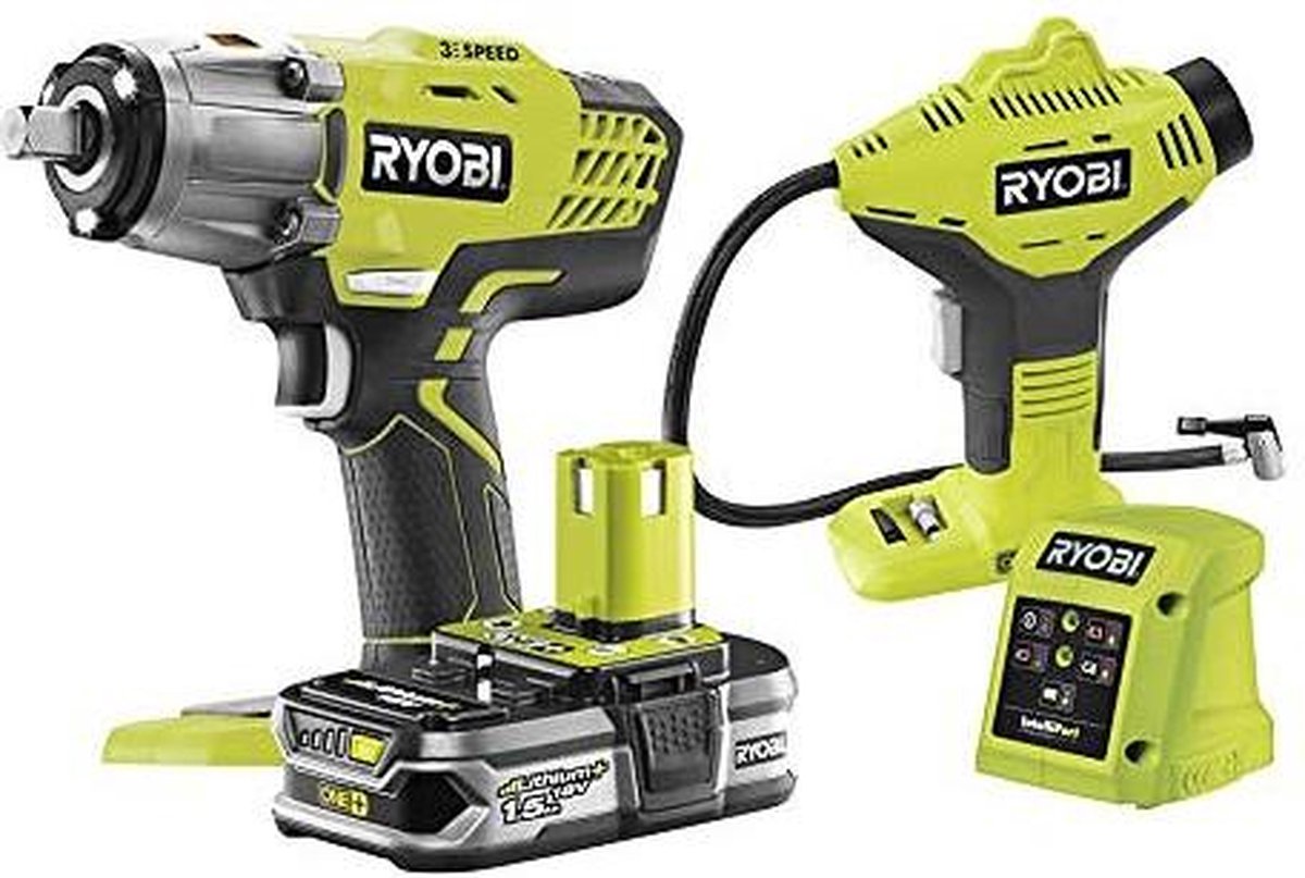 Ryobi R18IWPI-115G | ONE+ 18V Accu 2-delig Combokit 5133004769