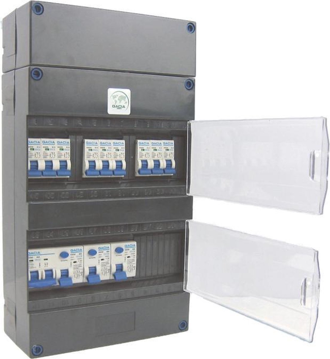 Enzo Gacia Groepenkast 1 Fase met 9 eindgroepen - 4517720