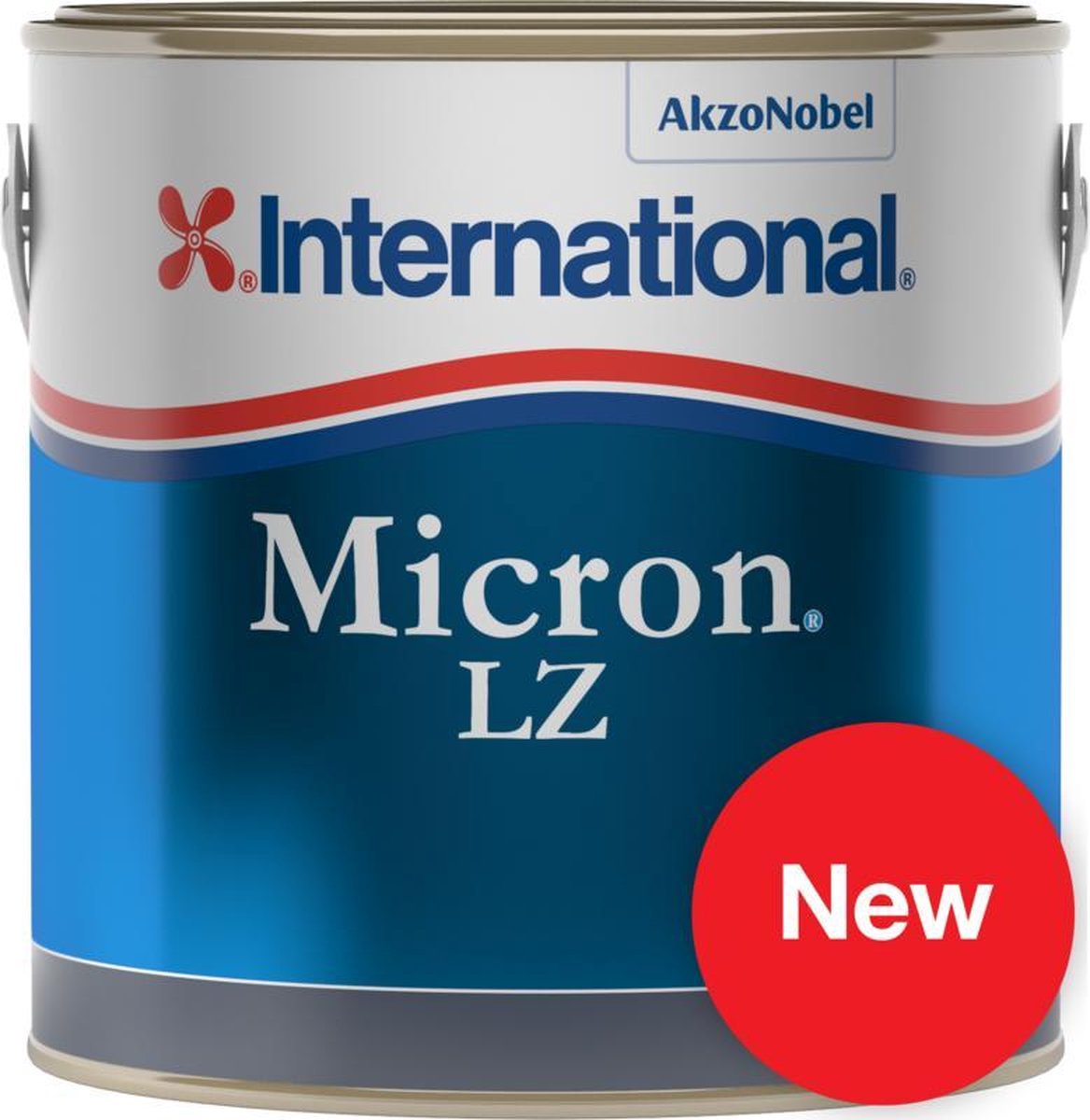 International Micron LZ zelfslijpende antifouling 2,5 l, 191 red