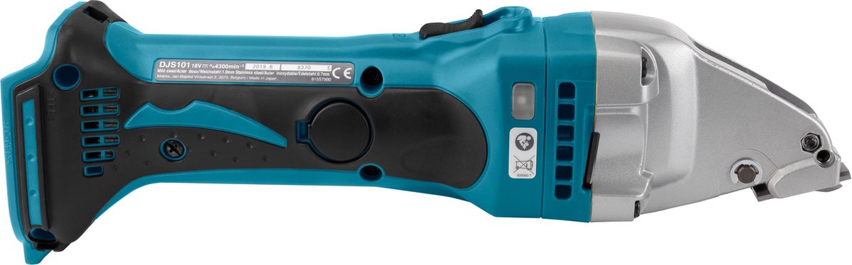 Makita DJS101ZJ Plaatschaar 18V Zonder accu's en lader, in Mbox - DJS101ZJ