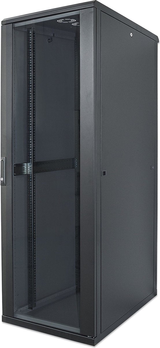 Intellinet 713078 19inch-patchkast (b x h x d) 600 x 1120 x 600 mm 22 HE Zwart (RAL 9005)