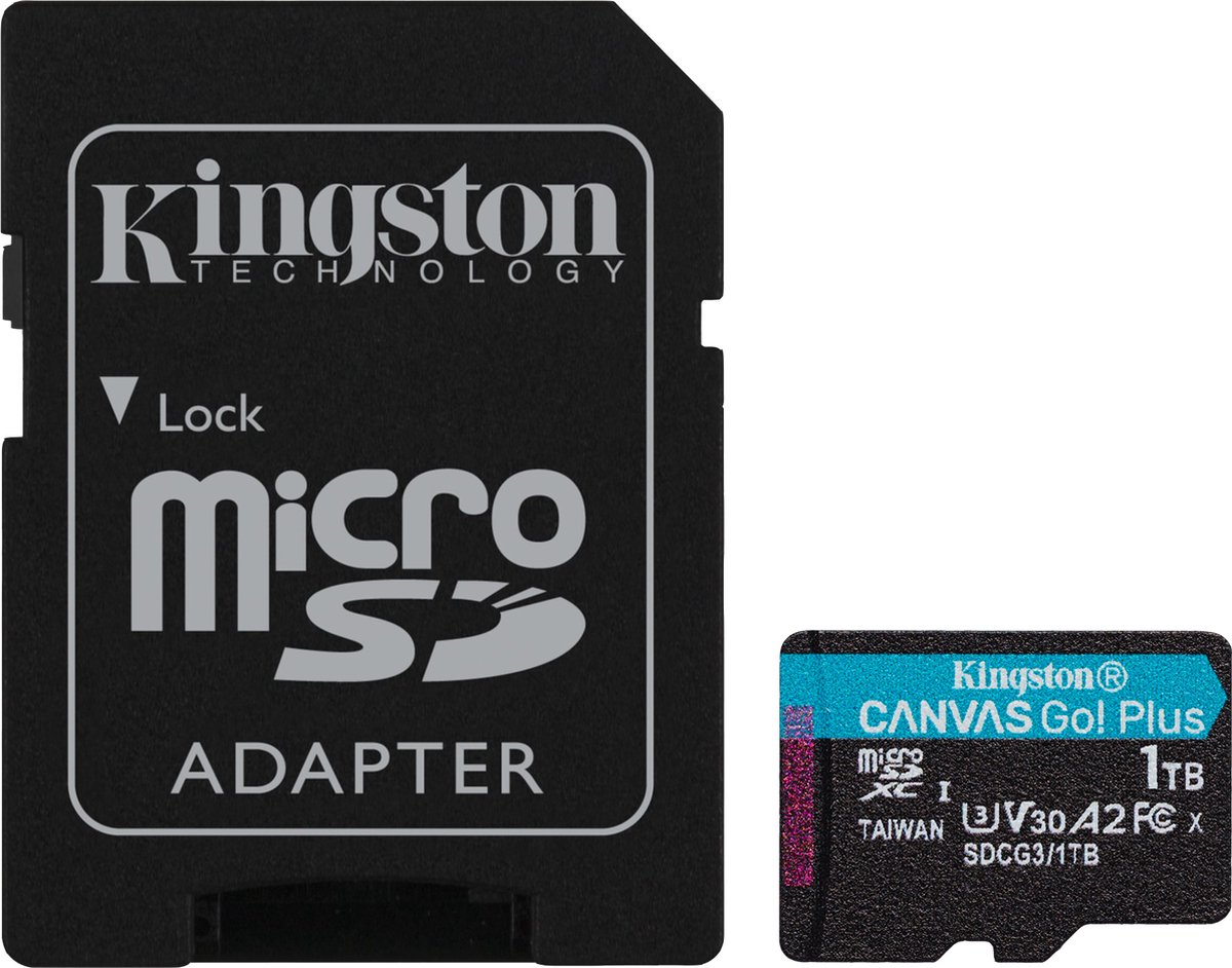 Canvas Go! Plus microSDXC 1 TB Geheugenkaart
