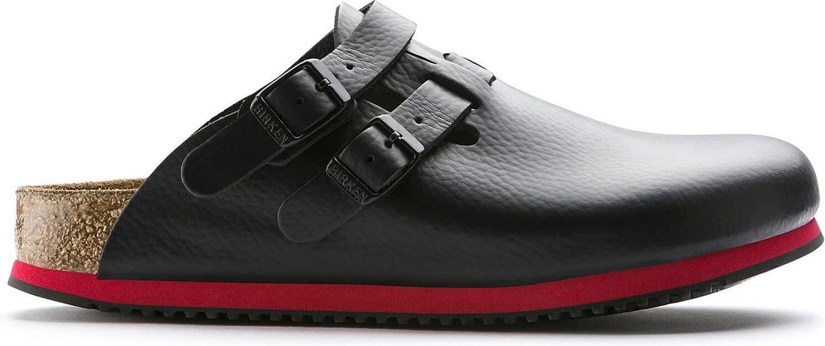 Birkenstock Werkklompen | maat 38 zwart | leer | SRA EN 20347 | 1 paar - 582636-38 582636-38