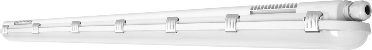 LEDVANCE Damp Proof LED-lamp voor vochtige ruimte LED LED vast ingebouwd 58 W Koudwit, Daglichtwit Grijs