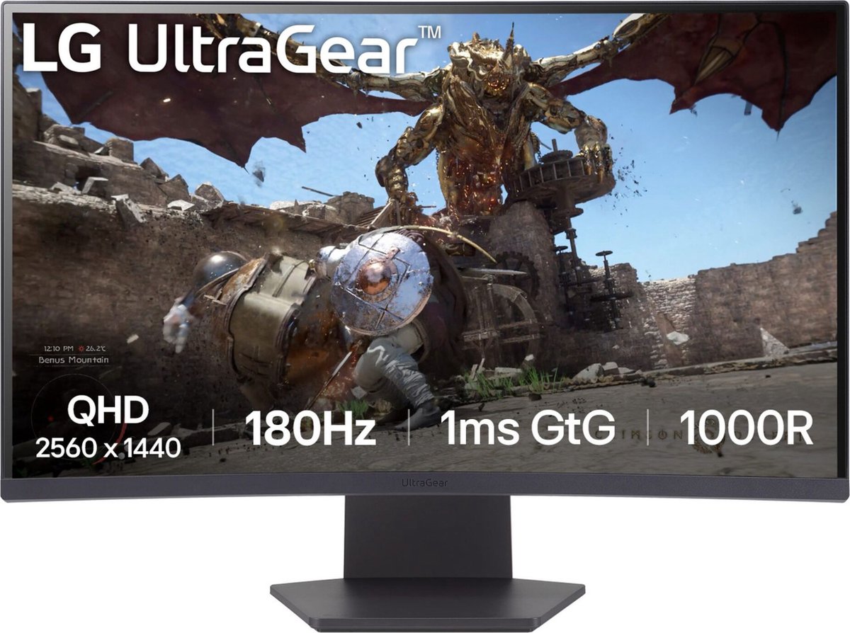LG 27GS60QX-B computer monitor 68,6 cm (27") 2560 x 1440 Pixels Quad HD LCD Zwart