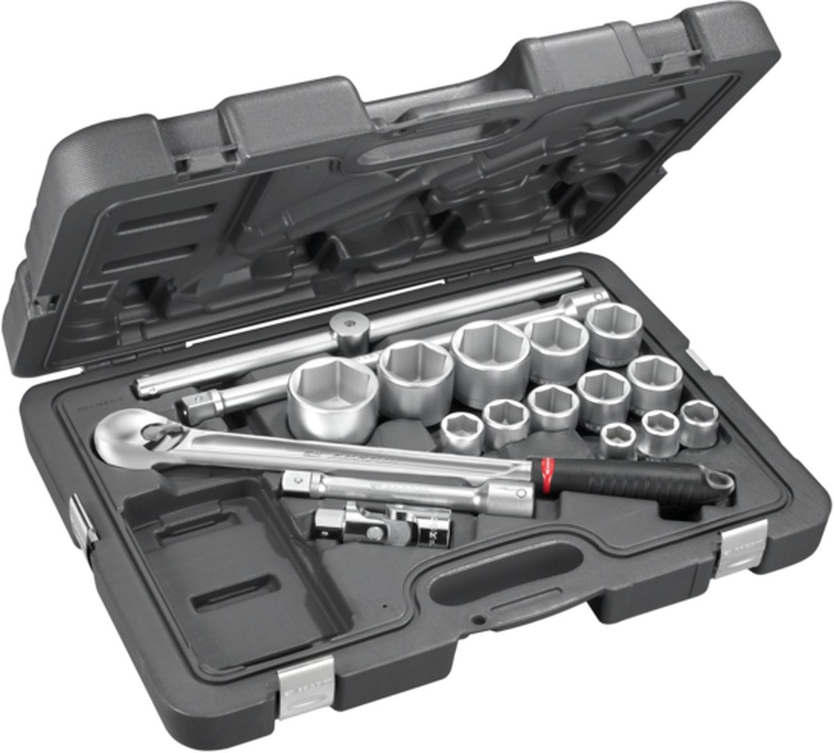 Facom doppenset 3/4" 6-kant 19-55mm - KL.500PB