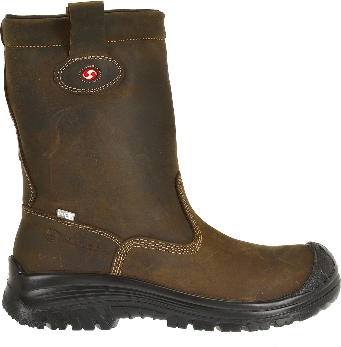 Sixton Peak 81156-22 Montana Outdry (Airplus 3D) Laars 22 Donkerbruin - Maat 41 - 81156-22-41