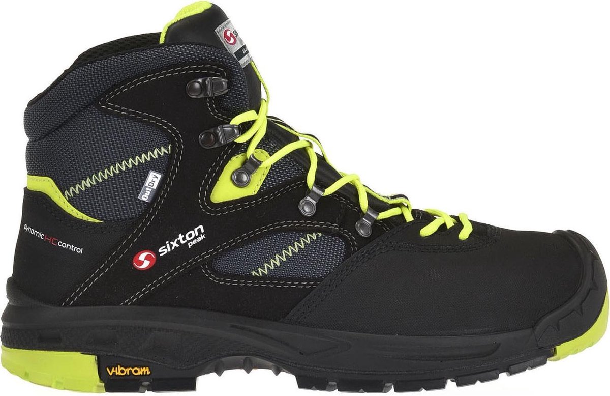 Sixton Peak 30334-00 Ortisei HG S3 Outdry Zwart/Geel - Maat 40 - 00.091.001.40