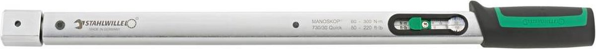 Stahlwille Momentsleutel | 60-300 Nm | 14 x 18 mm | 1 stuk - 50184030 50184030