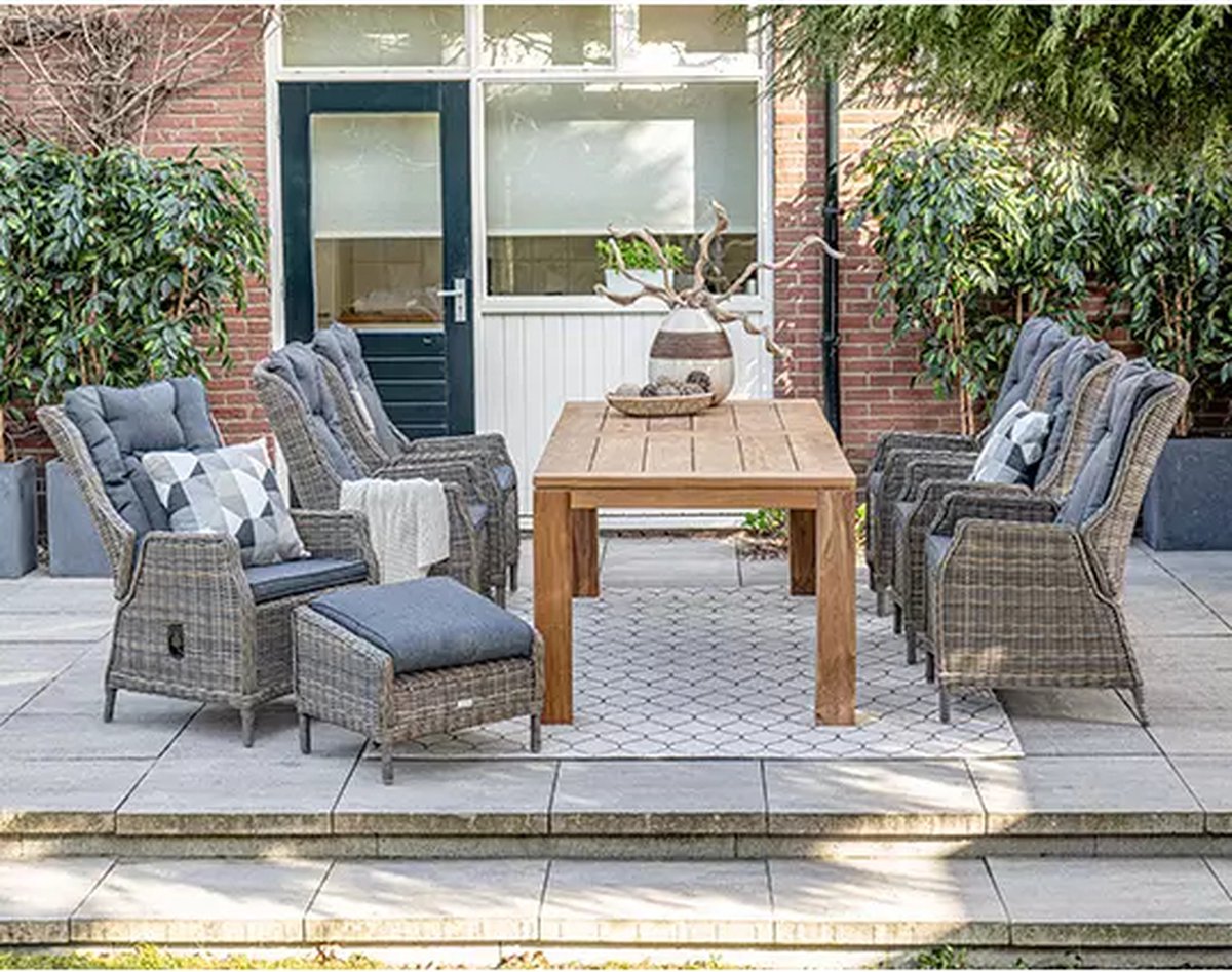 Mexico Osborne Diningset Verstelbaar - Garden Impressions