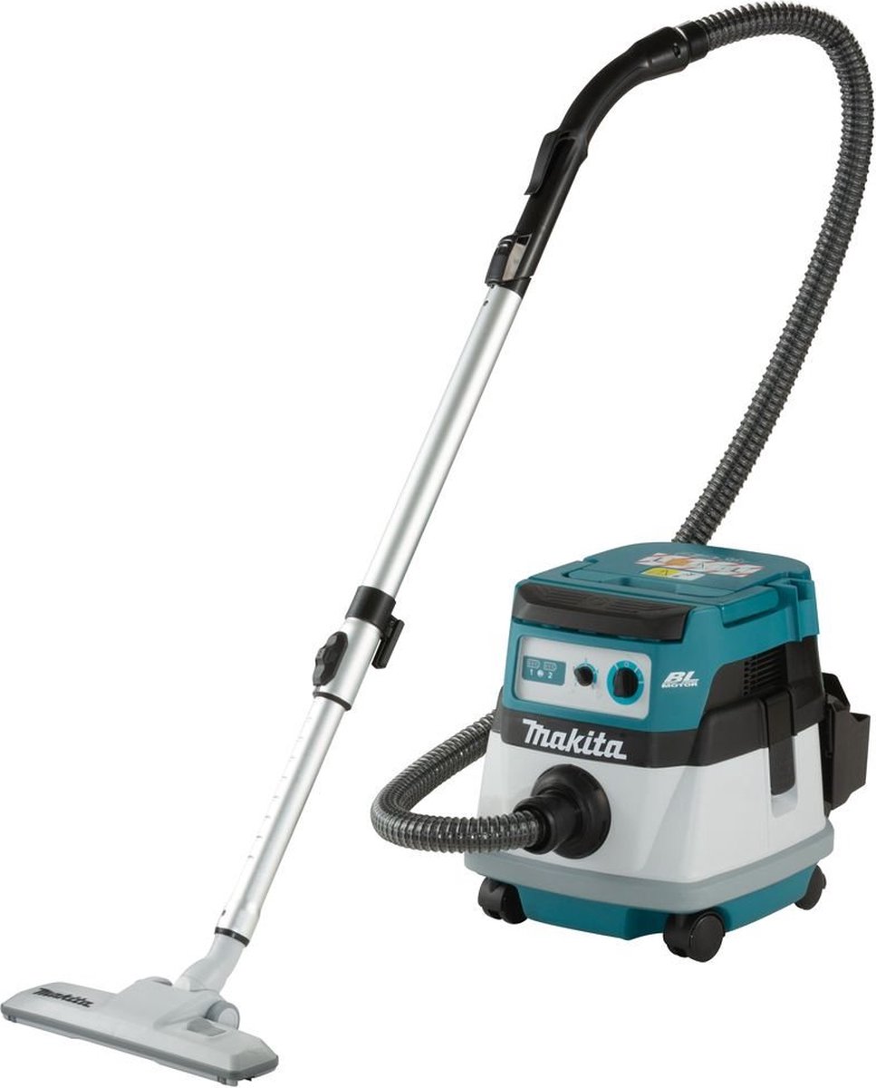 Makita DVC865LZX3 2x18 V Stofzuiger voor de schoonmaakmarkt | Zonder accu's en lader, in doos - DVC865LZX3