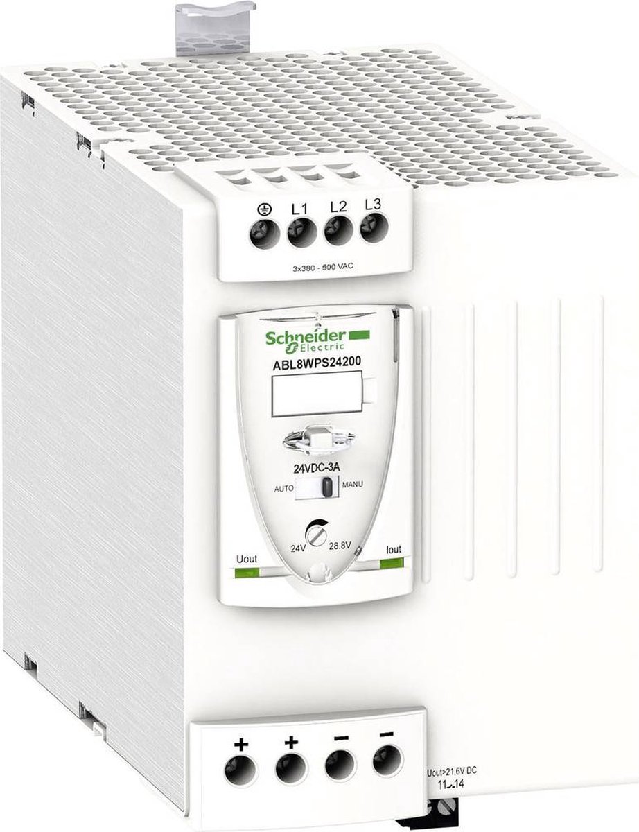 Schneider Electric ABL8WPS24200 DIN-rail netvoeding 20 A Inhoud: 1 stuk(s)