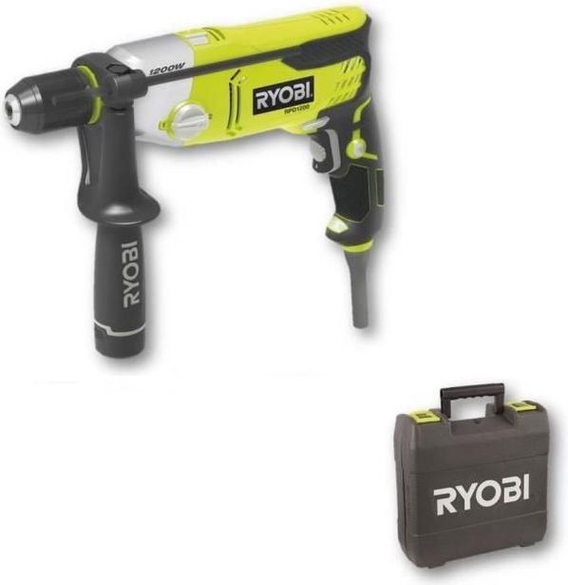 Ryobi RPD1200-K Percussie Boormachine 1200W 2-snelheden - 5133002067