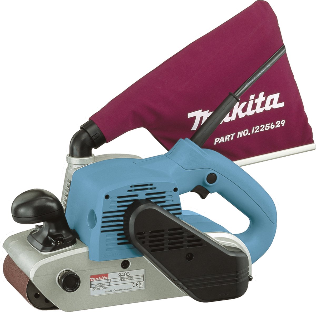Makita 9403 bandschuurmachine | 1200w 100x610 - 9403